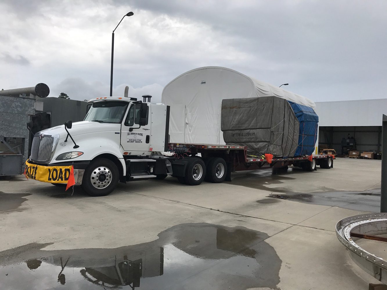 contact us 20 all american crating | truck for transporting products