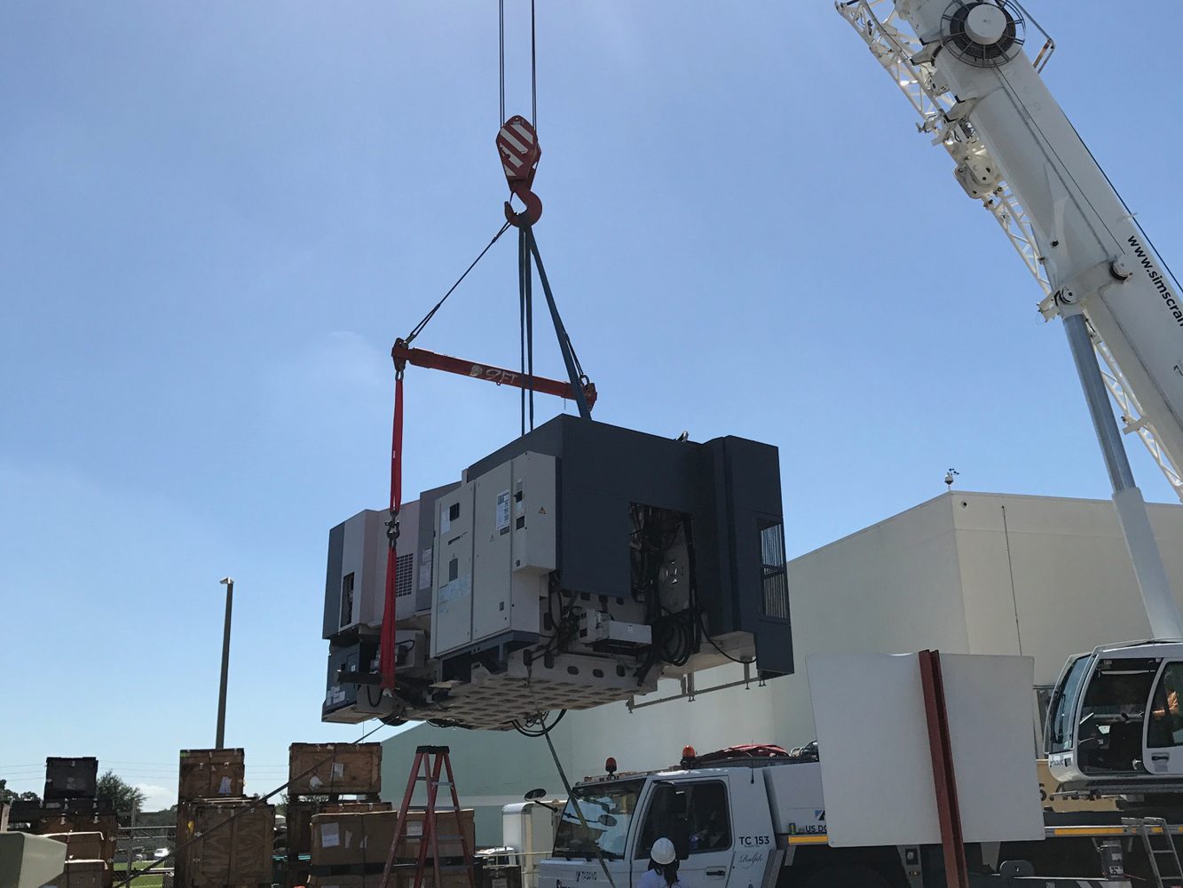 contact us 21 all american crating | heavy equipment in a crane