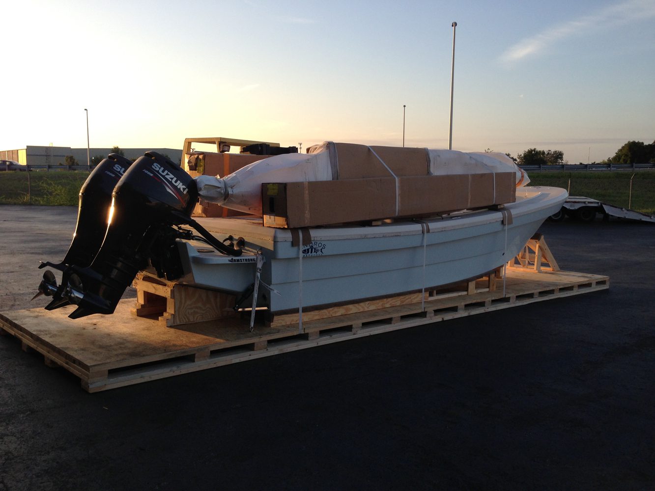 contact us 24 all american crating | boat loading for shipment