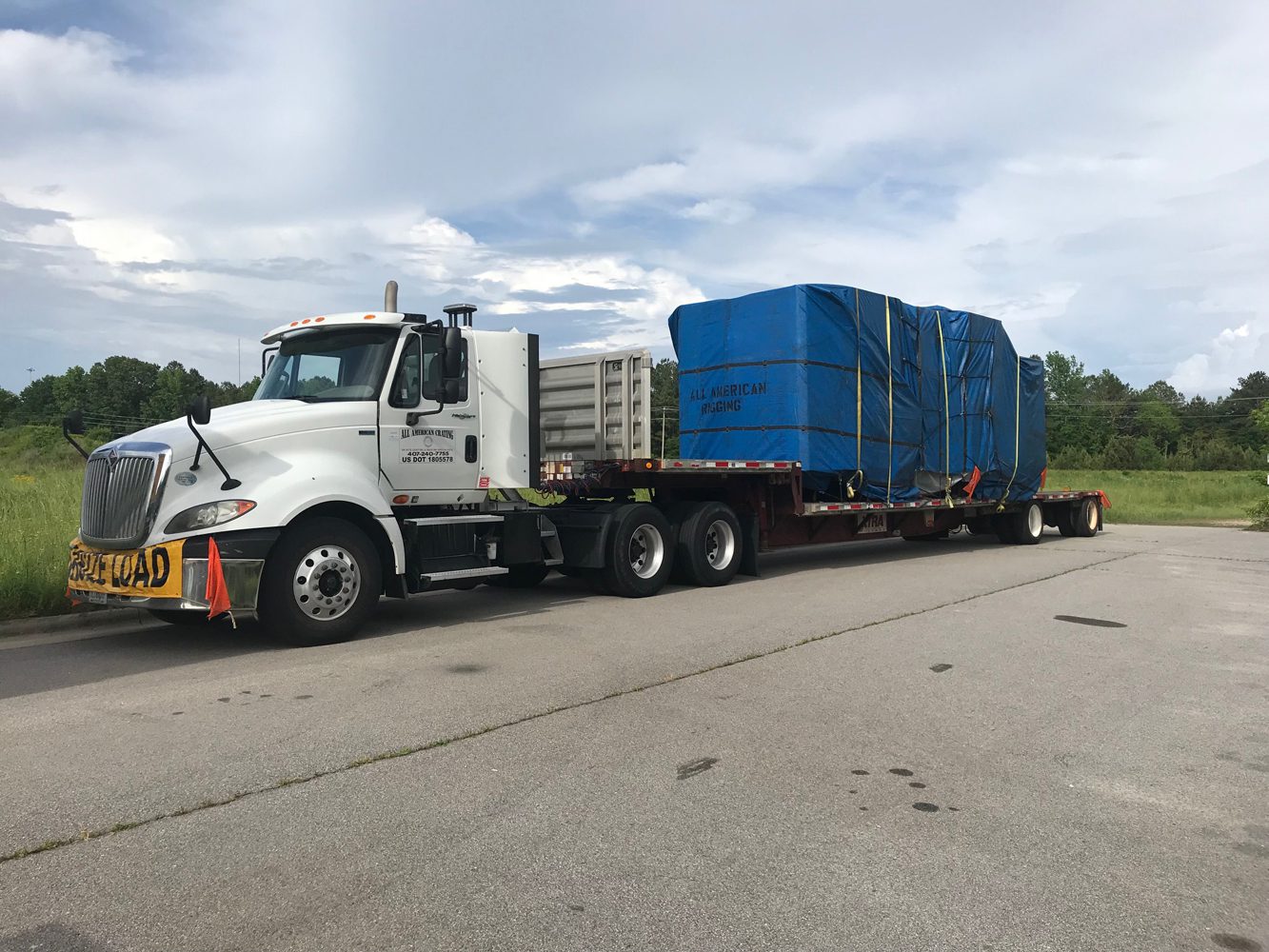 contact us 26 all american crating | truck with load crates