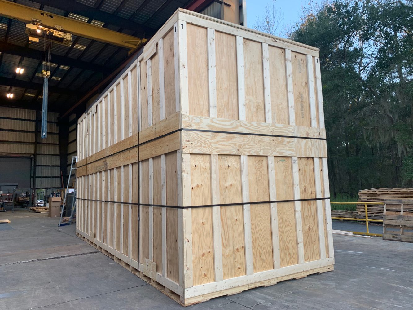contact us 7 all american crating | crates being prepared for shipment