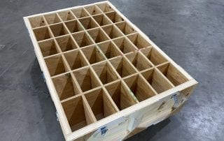 ispm certified crating company 3 ispm certified reusable crates | image of custom reusable boxes